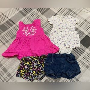 Baby 3 Month Floral Mixed Bundle